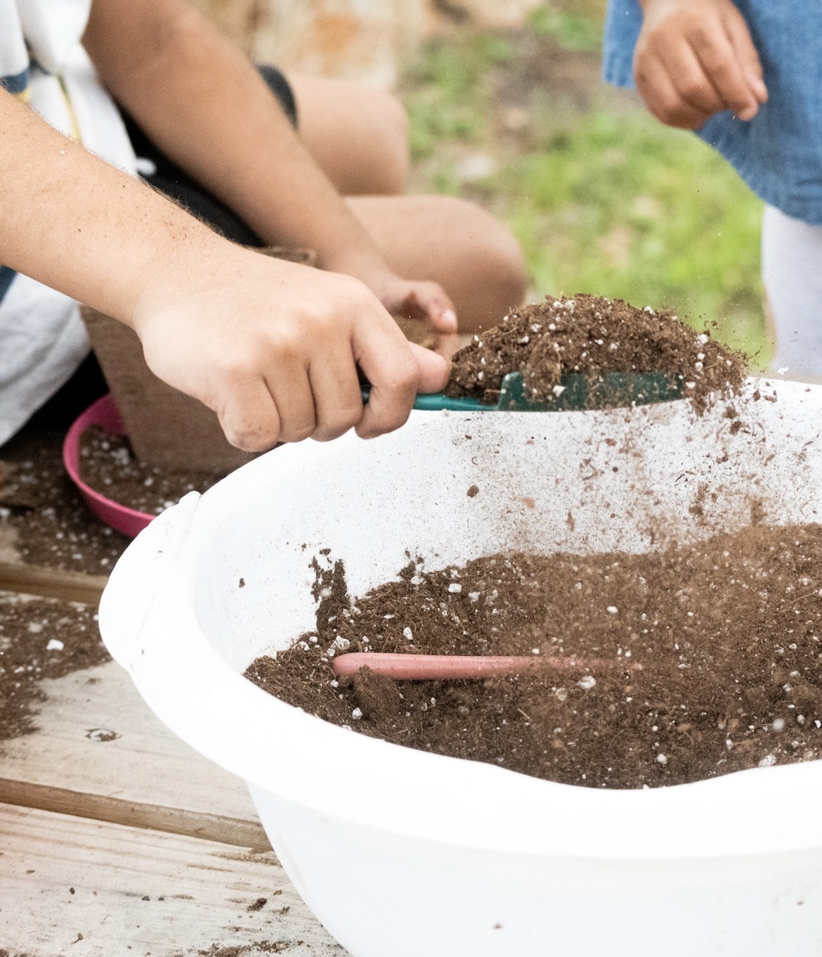 First Saturday Kids Gardening class 5