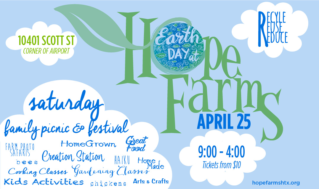 Hope Farms Earth Day Festival Houston | 10th Anniversary
